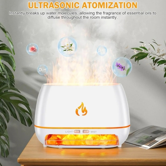 Flame Effect 3 In 1 Diffuser NEW IN BOX - Picture 5 of 16